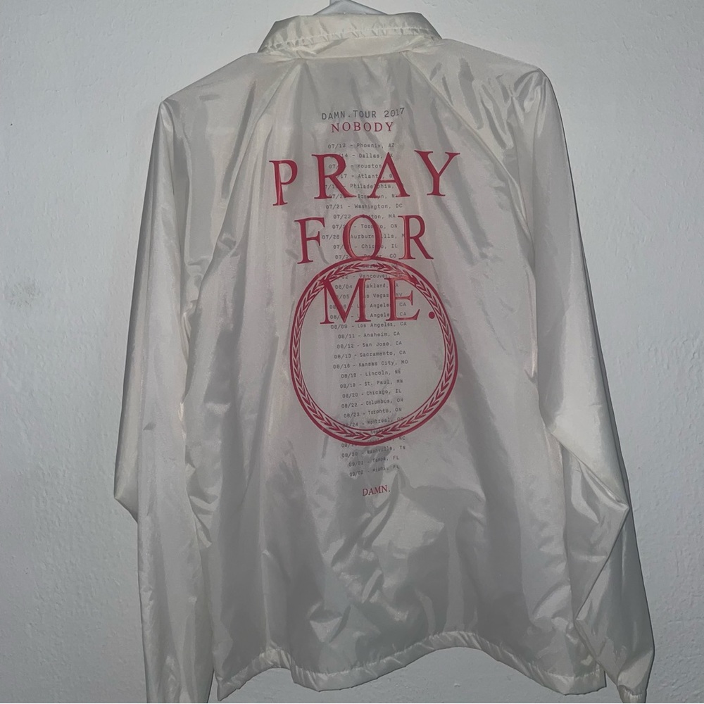 Kendrick Lamar 2017 Damn Tour Coaches Jacket
